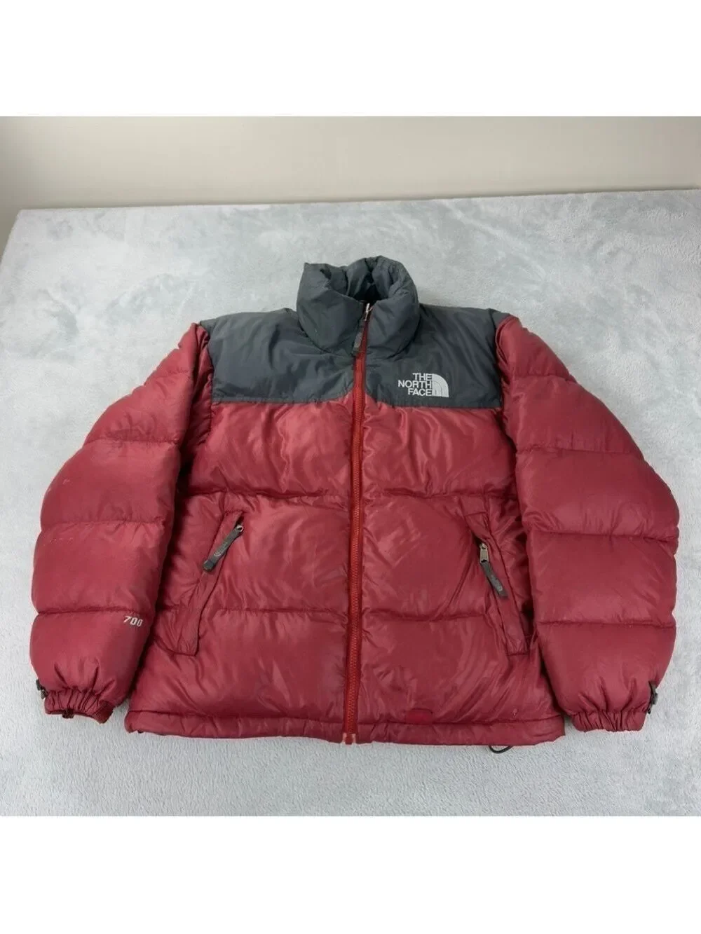 The North Face Mens Small Nuptse 700 Goose Down Puffer Jacket